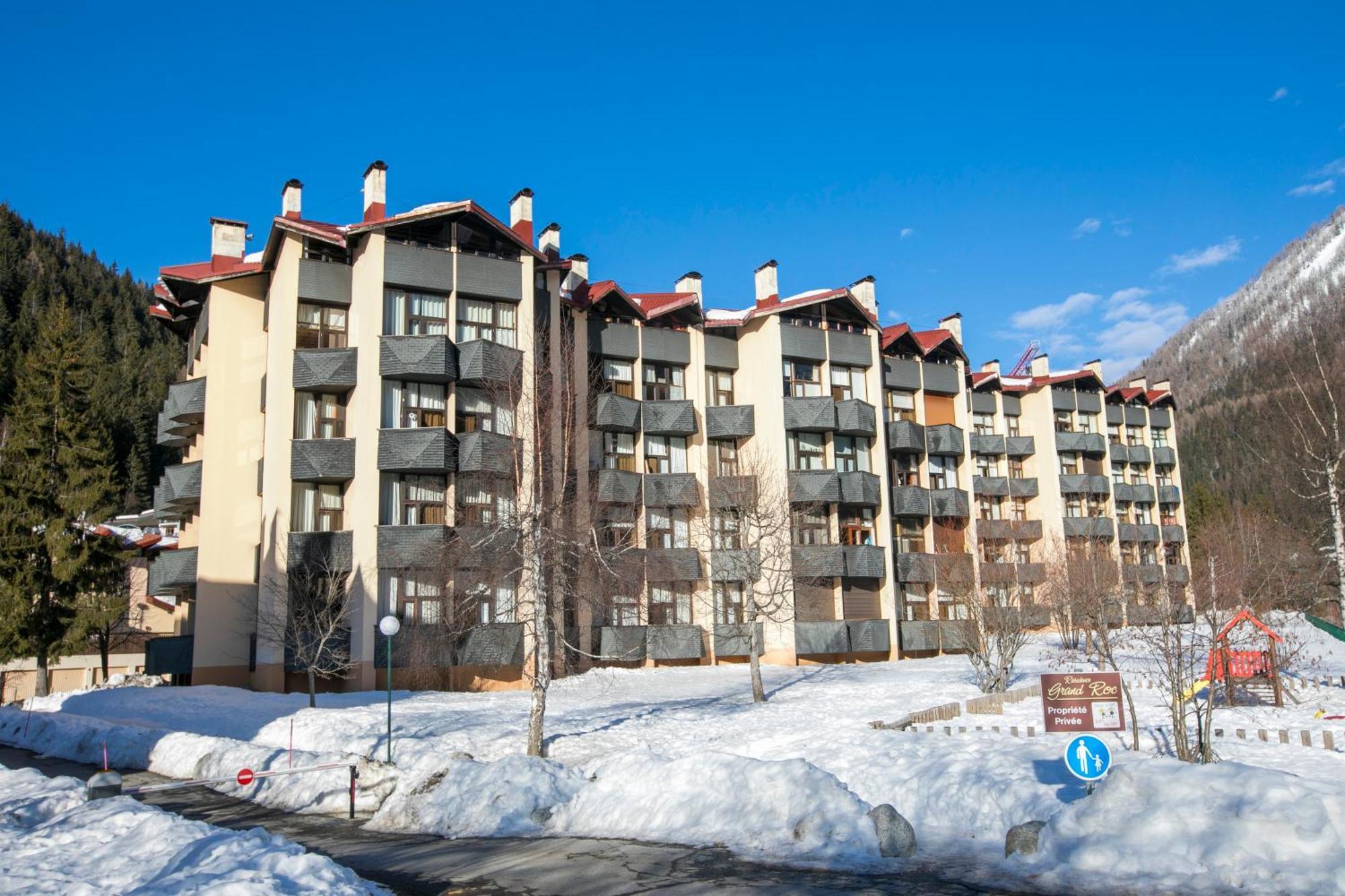 Residence Grand Roc - Campanules 122 - Happy Rentals Chamonix Ngoại thất bức ảnh